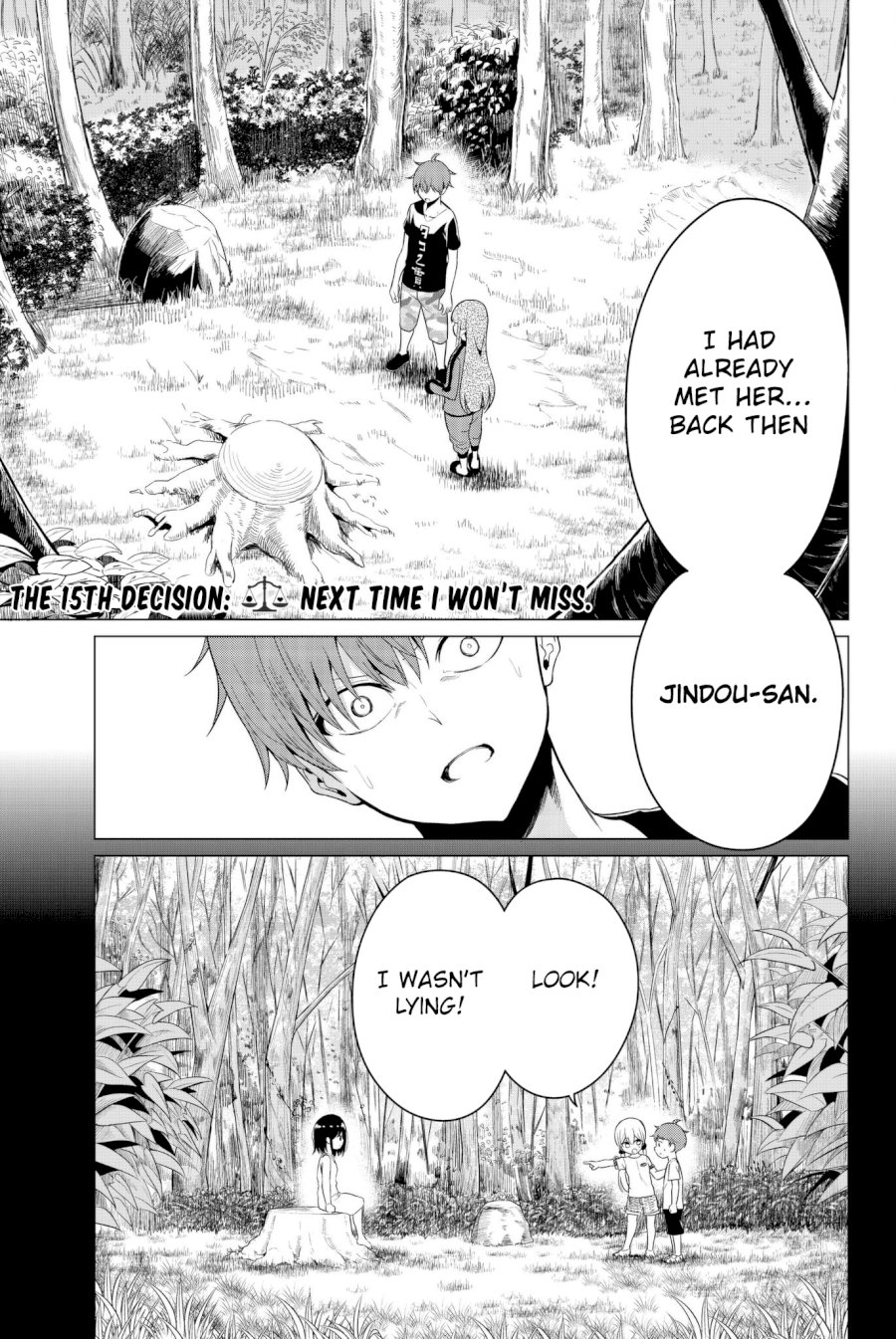 Sekai ka Kanojo ka Erabenai Chapter 15: The 15Th Decision: Next Time I Won’T Miss. Page 6
