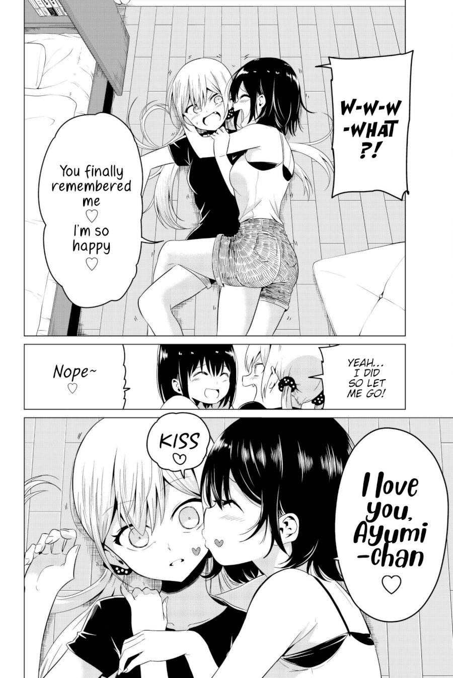 Sekai ka Kanojo ka Erabenai Chapter 18: The 18Th Decision: I Love You, Ayumi-Chan ♥ Page 21
