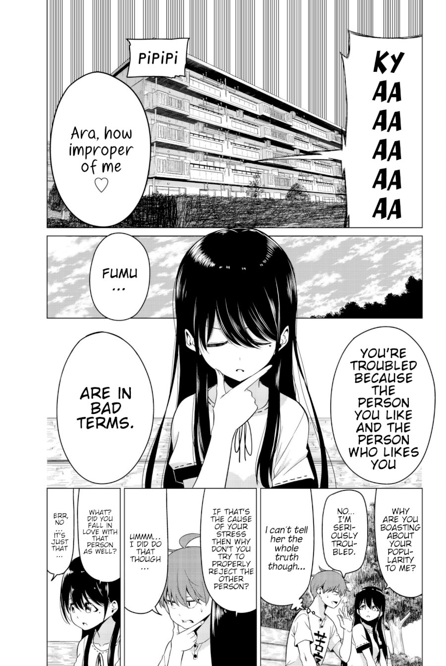 Sekai ka Kanojo ka Erabenai Chapter 18: The 18Th Decision: I Love You, Ayumi-Chan ♥ Page 22