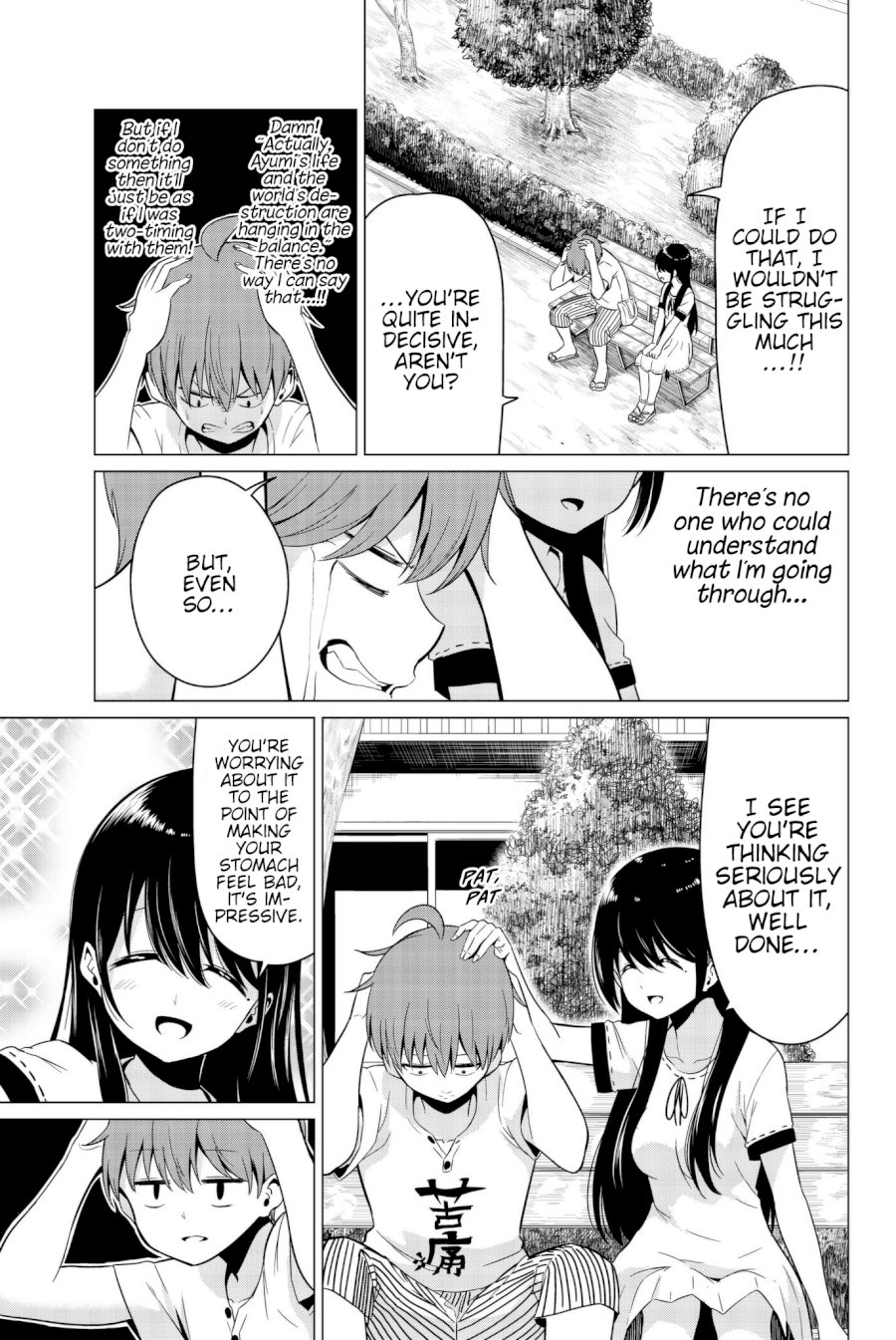 Sekai ka Kanojo ka Erabenai Chapter 18: The 18Th Decision: I Love You, Ayumi-Chan ♥ Page 24