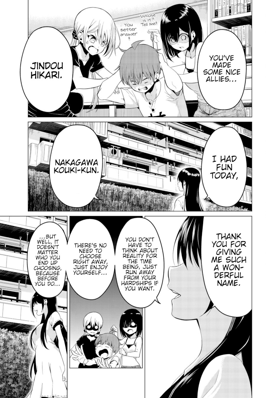 Sekai ka Kanojo ka Erabenai Chapter 18: The 18Th Decision: I Love You, Ayumi-Chan ♥ Page 35