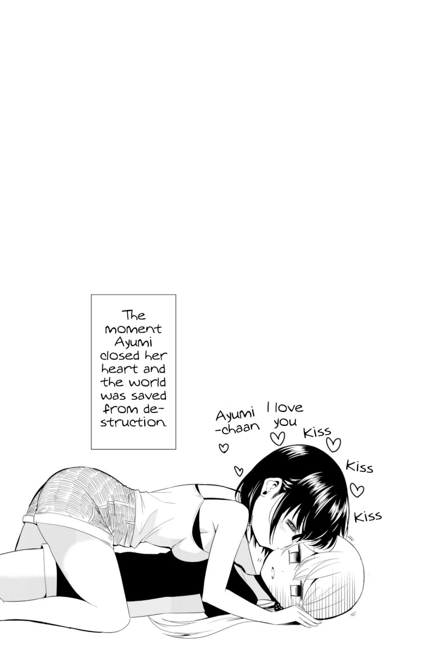 Sekai ka Kanojo ka Erabenai Chapter 18: The 18Th Decision: I Love You, Ayumi-Chan ♥ Page 37