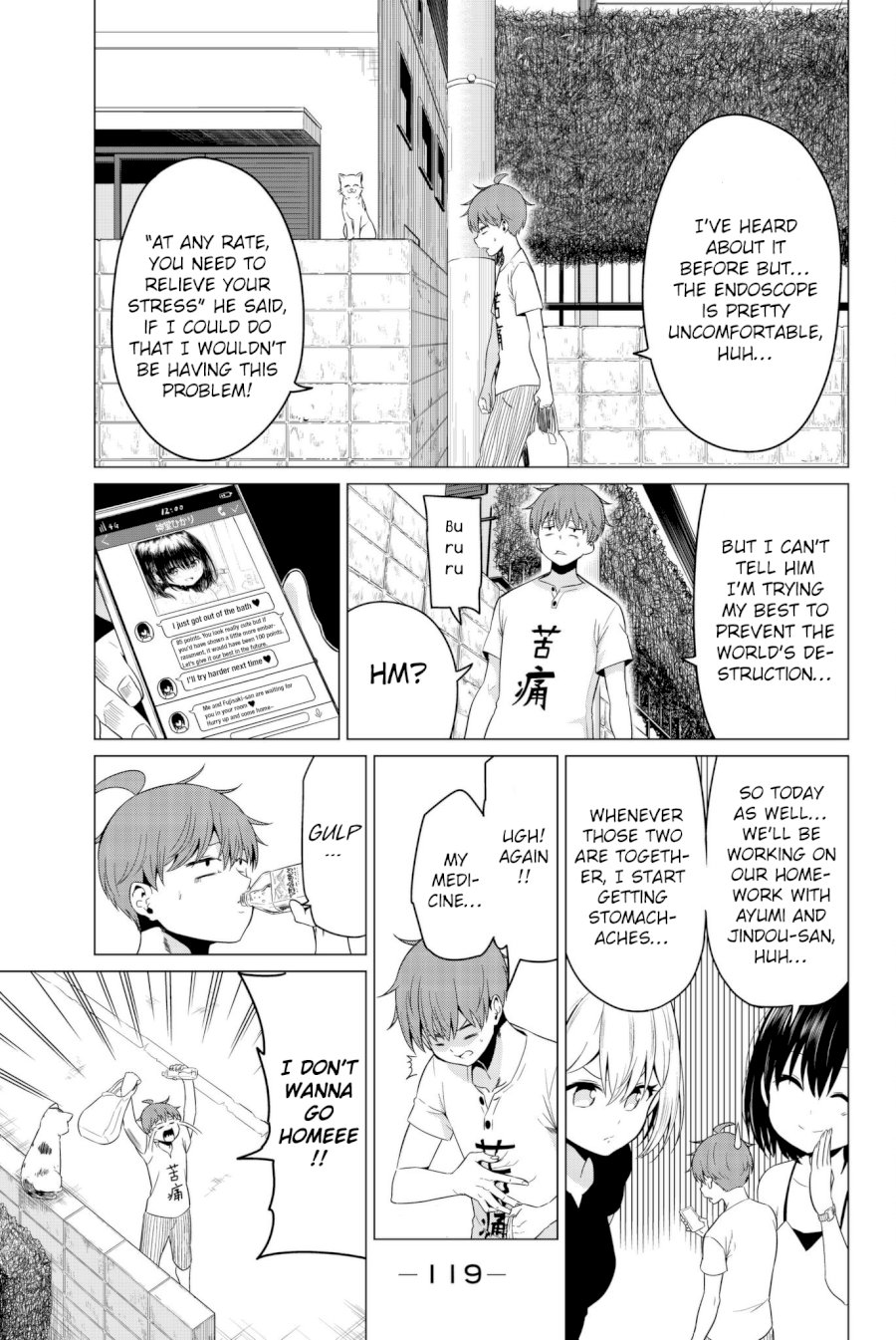 Sekai ka Kanojo ka Erabenai Chapter 18: The 18Th Decision: I Love You, Ayumi-Chan ♥ Page 4