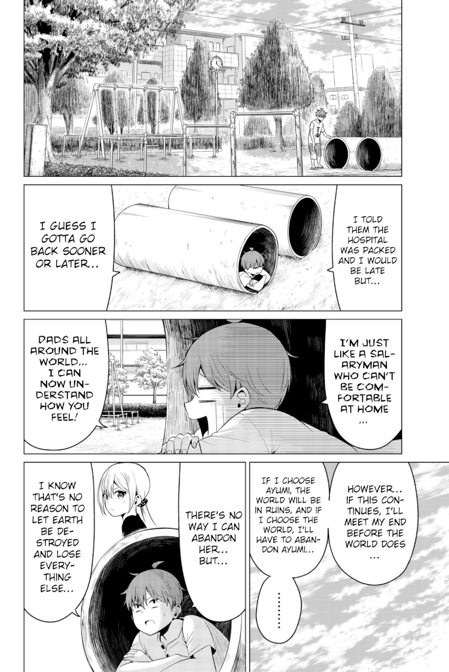 Sekai ka Kanojo ka Erabenai Chapter 18: The 18Th Decision: I Love You, Ayumi-Chan ♥ Page 5