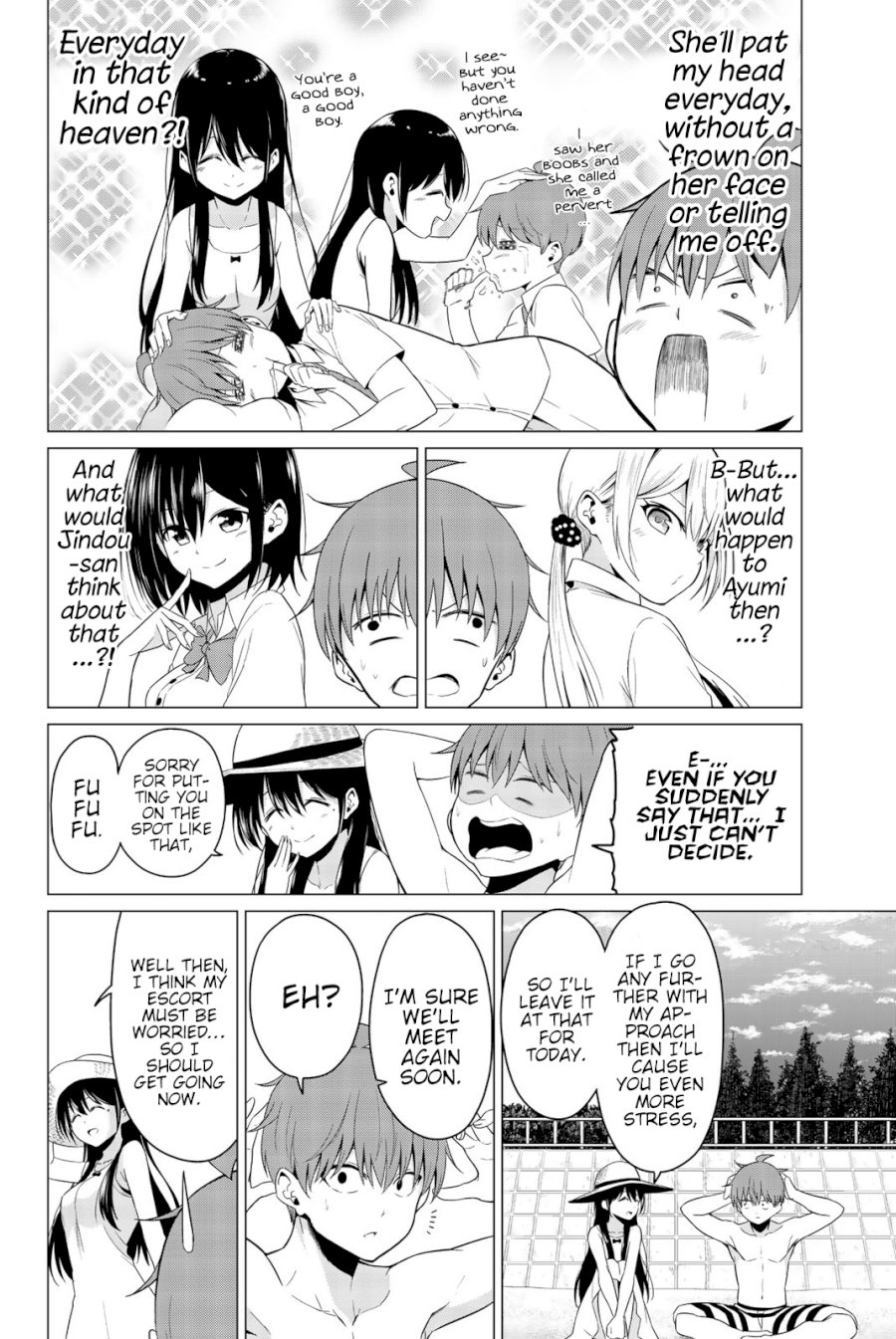 Sekai ka Kanojo ka Erabenai Chapter 20: The 20Th Decision: Do I Have A Chance…? Page 16