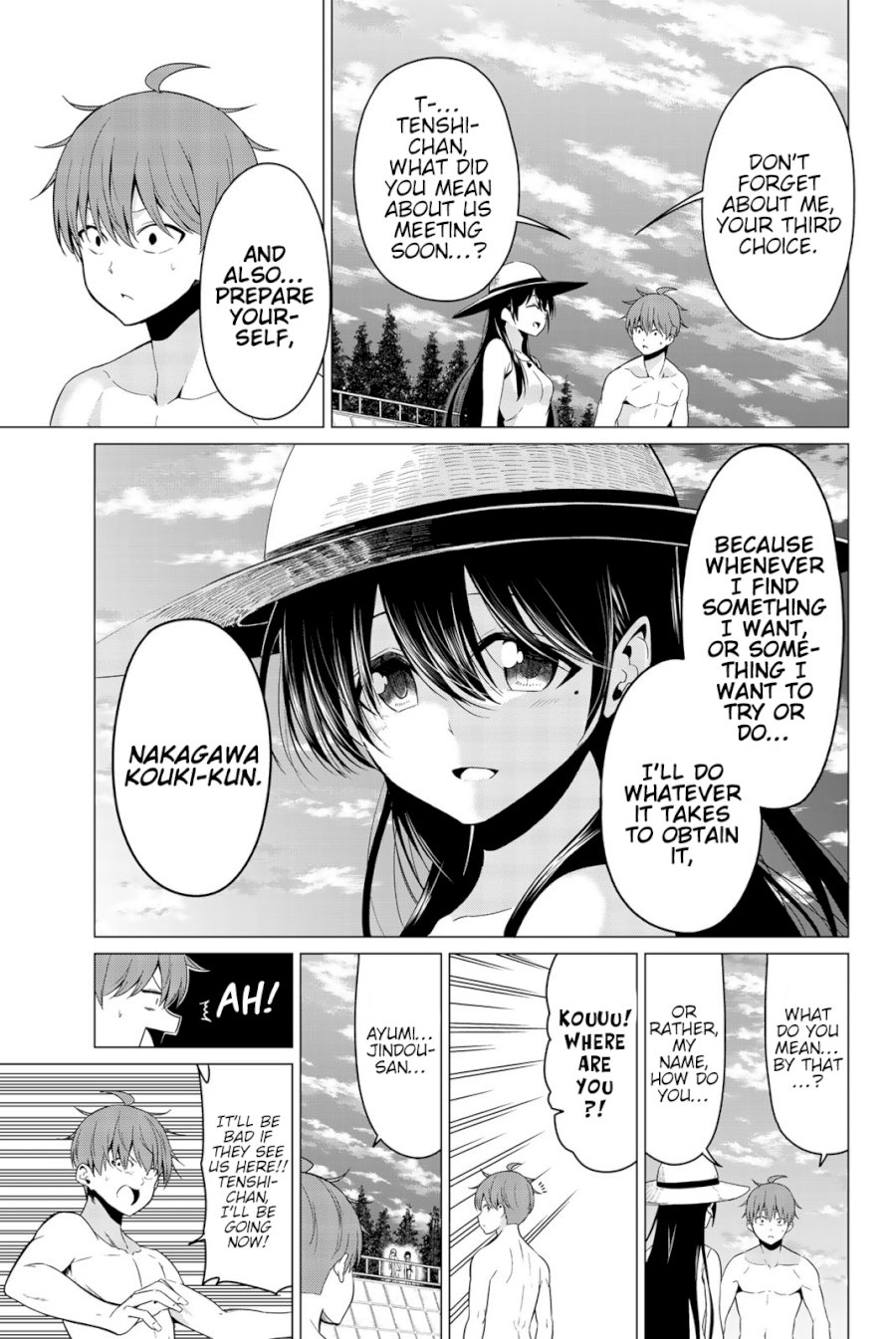 Sekai ka Kanojo ka Erabenai Chapter 20: The 20Th Decision: Do I Have A Chance…? Page 17