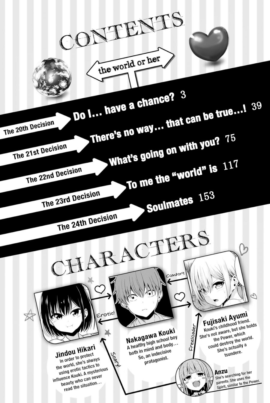 Sekai ka Kanojo ka Erabenai Chapter 20: The 20Th Decision: Do I Have A Chance…? Page 6