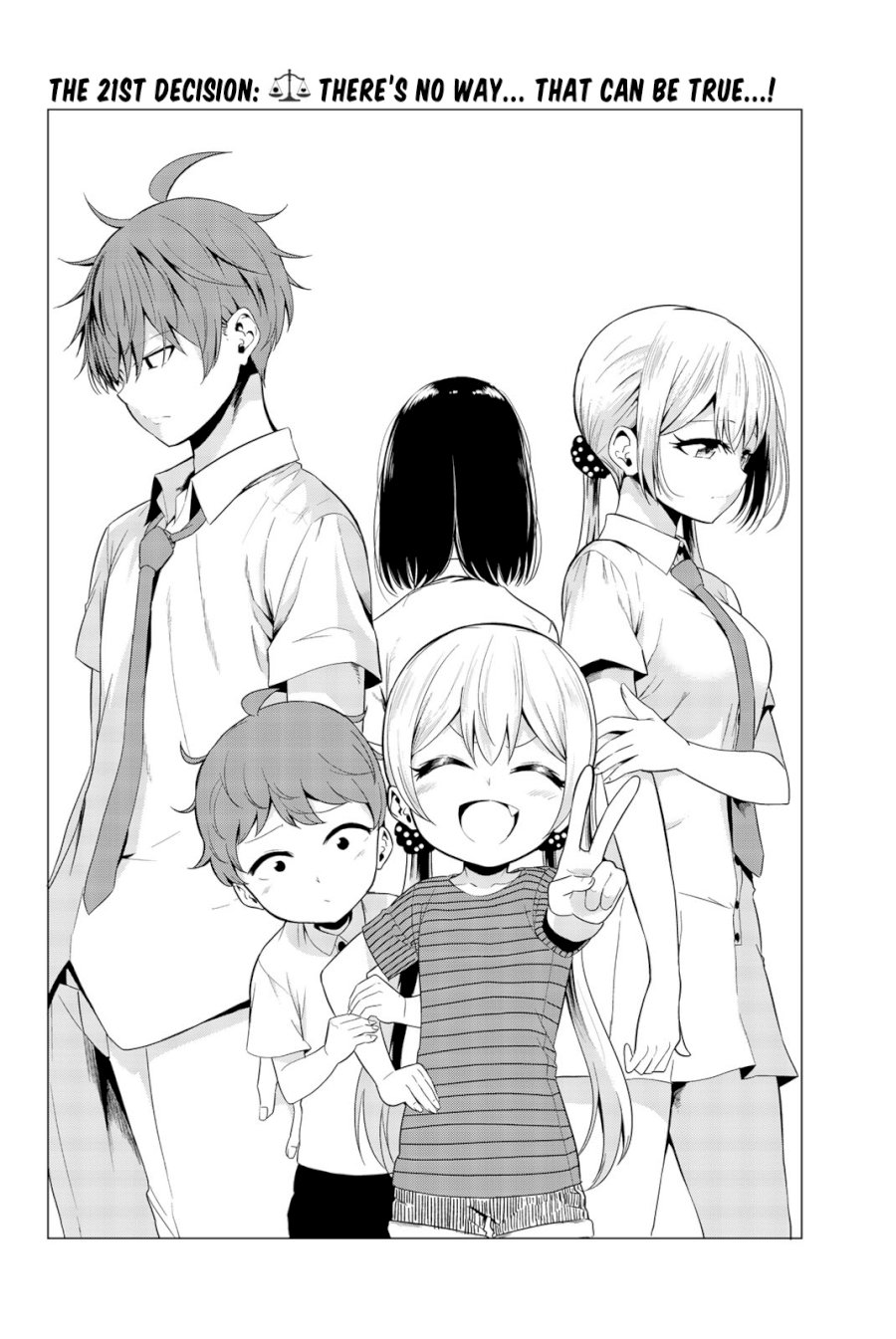 Sekai ka Kanojo ka Erabenai Chapter 21: The 21St Decision: There’S No Way… That Can Be True…! Page 3