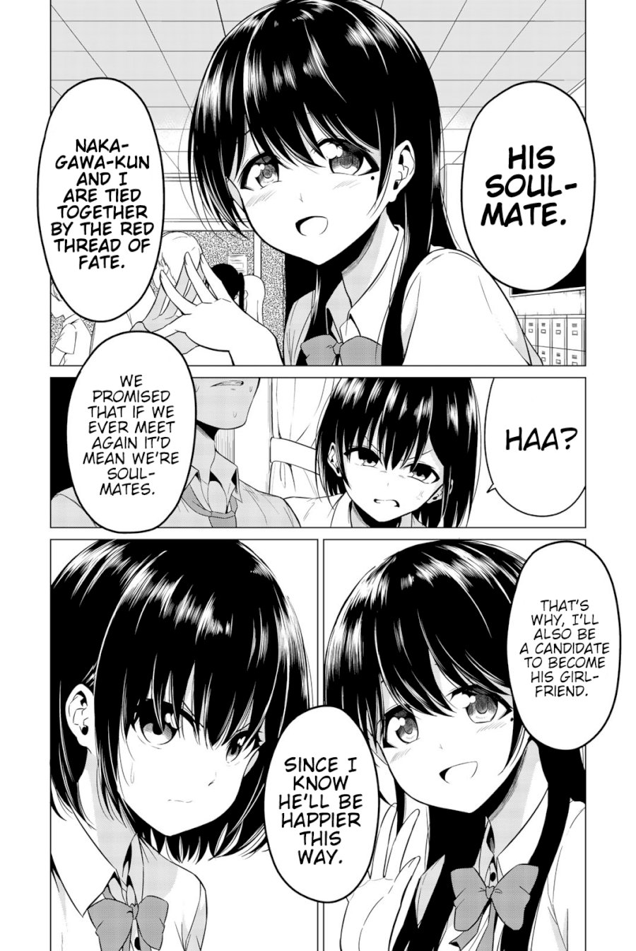 Sekai ka Kanojo ka Erabenai Chapter 24: The 24Th Decision: Soulmates. Page 8