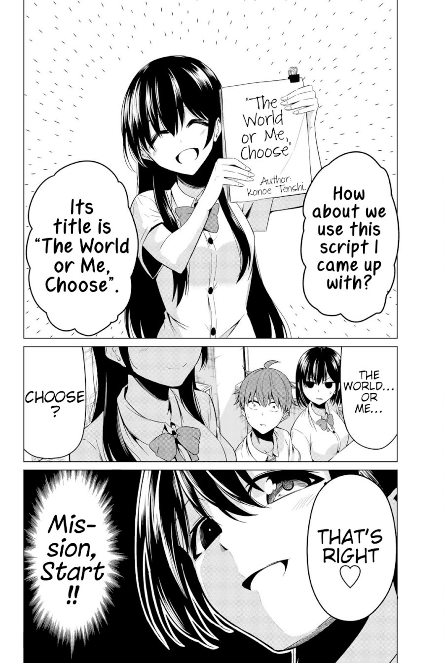 Sekai ka Kanojo ka Erabenai Chapter 25: The 25Th Decision: Please Do As You’D Like. Page 39