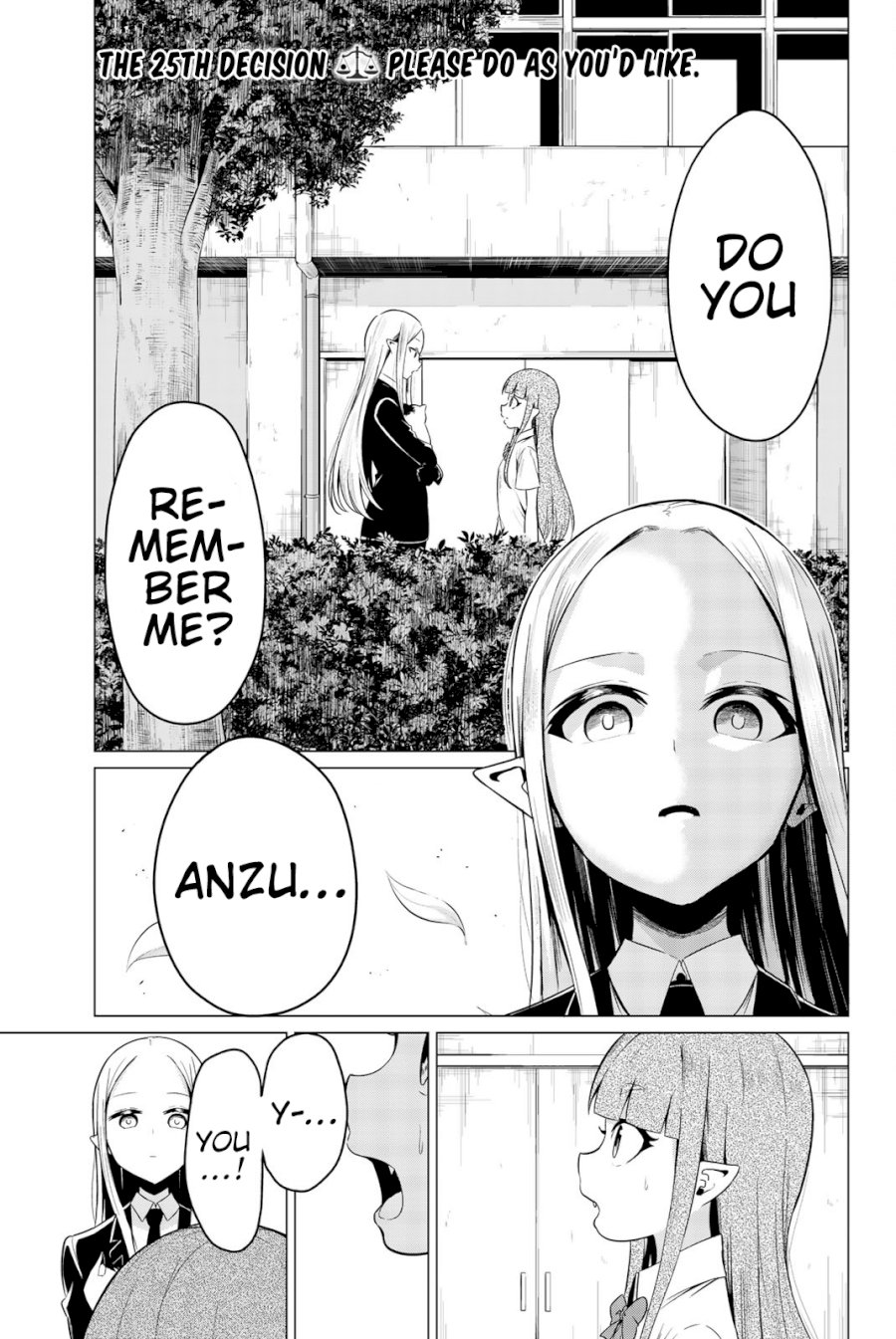 Sekai ka Kanojo ka Erabenai Chapter 25: The 25Th Decision: Please Do As You’D Like. Page 4