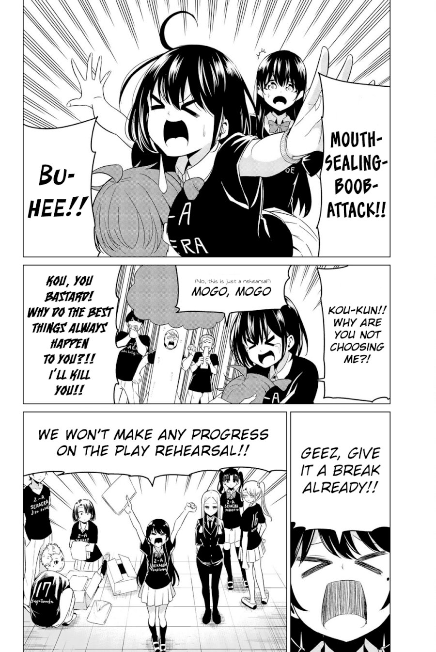 Sekai ka Kanojo ka Erabenai Chapter 26: The 26Th Decision: I Definitely Won’T Lose To Someone Like You! Page 3