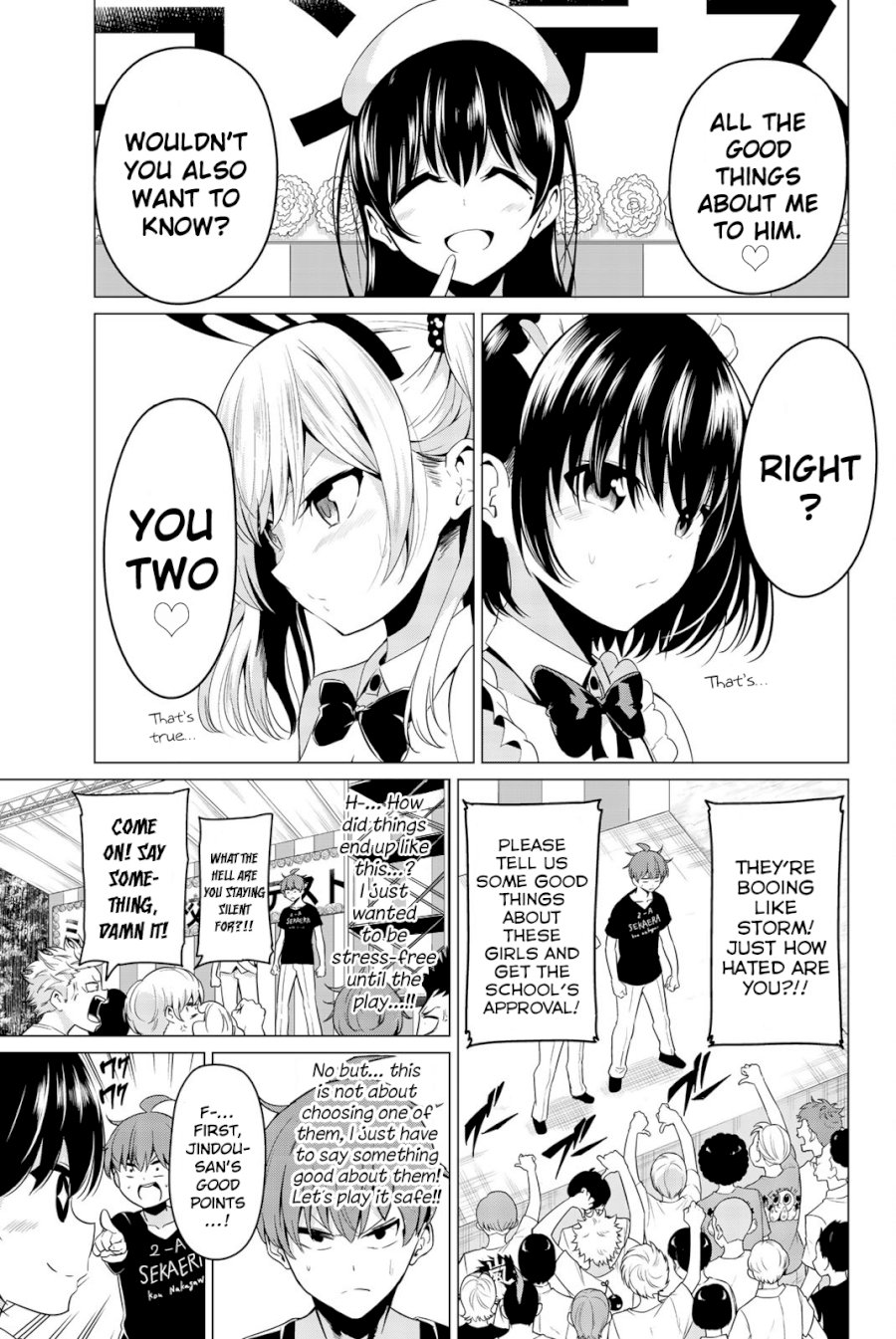 Sekai ka Kanojo ka Erabenai Chapter 26: The 26Th Decision: I Definitely Won’T Lose To Someone Like You! Page 30