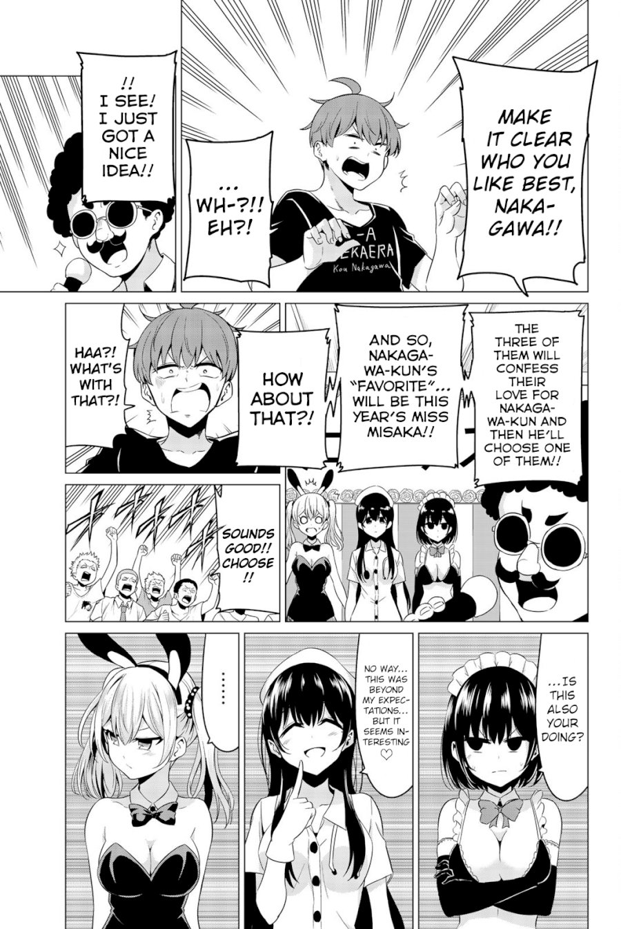 Sekai ka Kanojo ka Erabenai Chapter 26: The 26Th Decision: I Definitely Won’T Lose To Someone Like You! Page 34