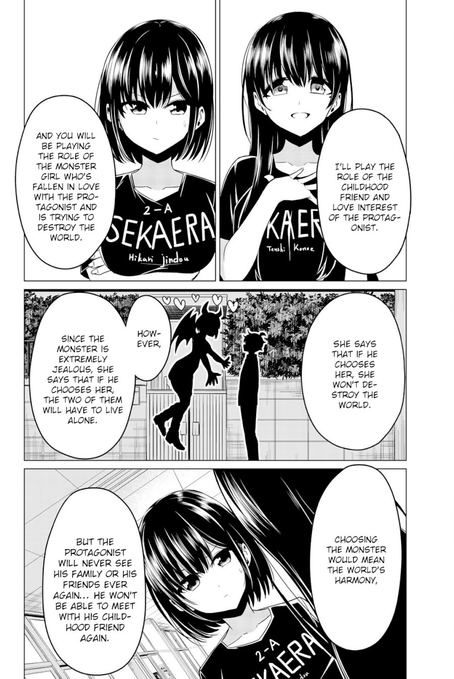 Sekai ka Kanojo ka Erabenai Chapter 27: The 27Th Decision: Let’S Settle This Page 16