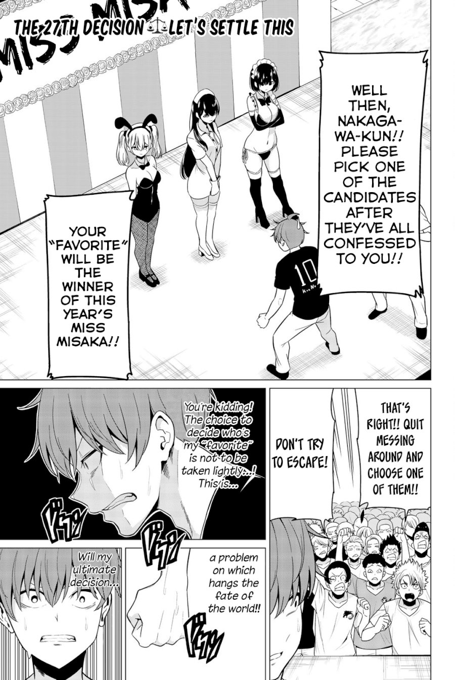 Sekai ka Kanojo ka Erabenai Chapter 27: The 27Th Decision: Let’S Settle This Page 2