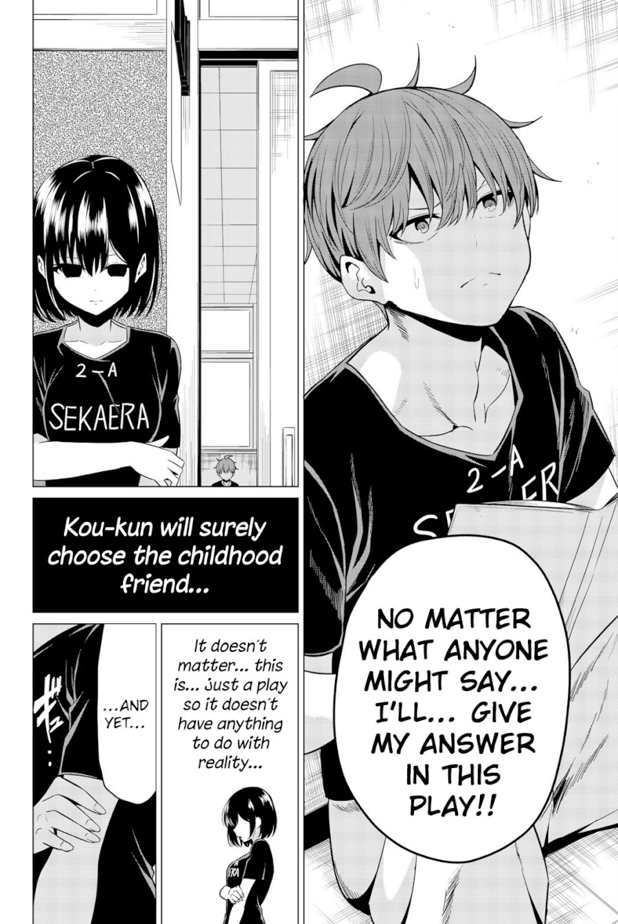 Sekai ka Kanojo ka Erabenai Chapter 27: The 27Th Decision: Let’S Settle This Page 24