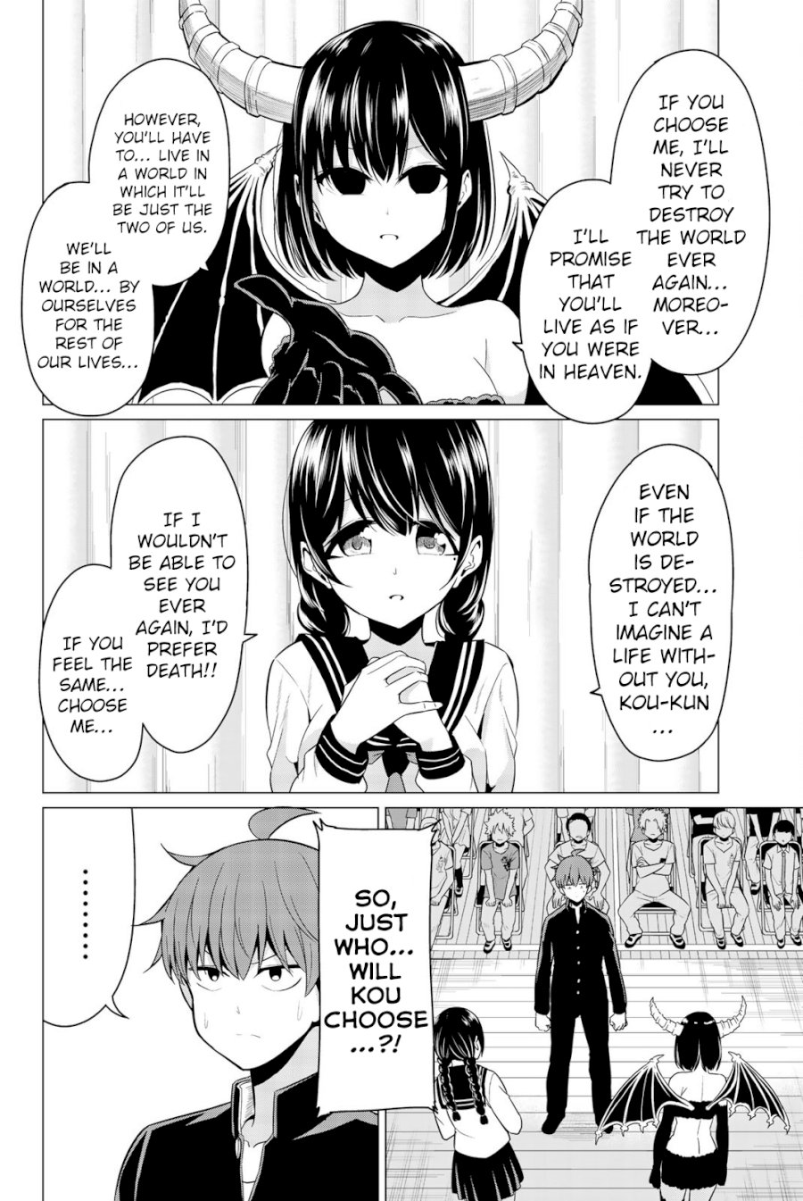 Sekai ka Kanojo ka Erabenai Chapter 27: The 27Th Decision: Let’S Settle This Page 32