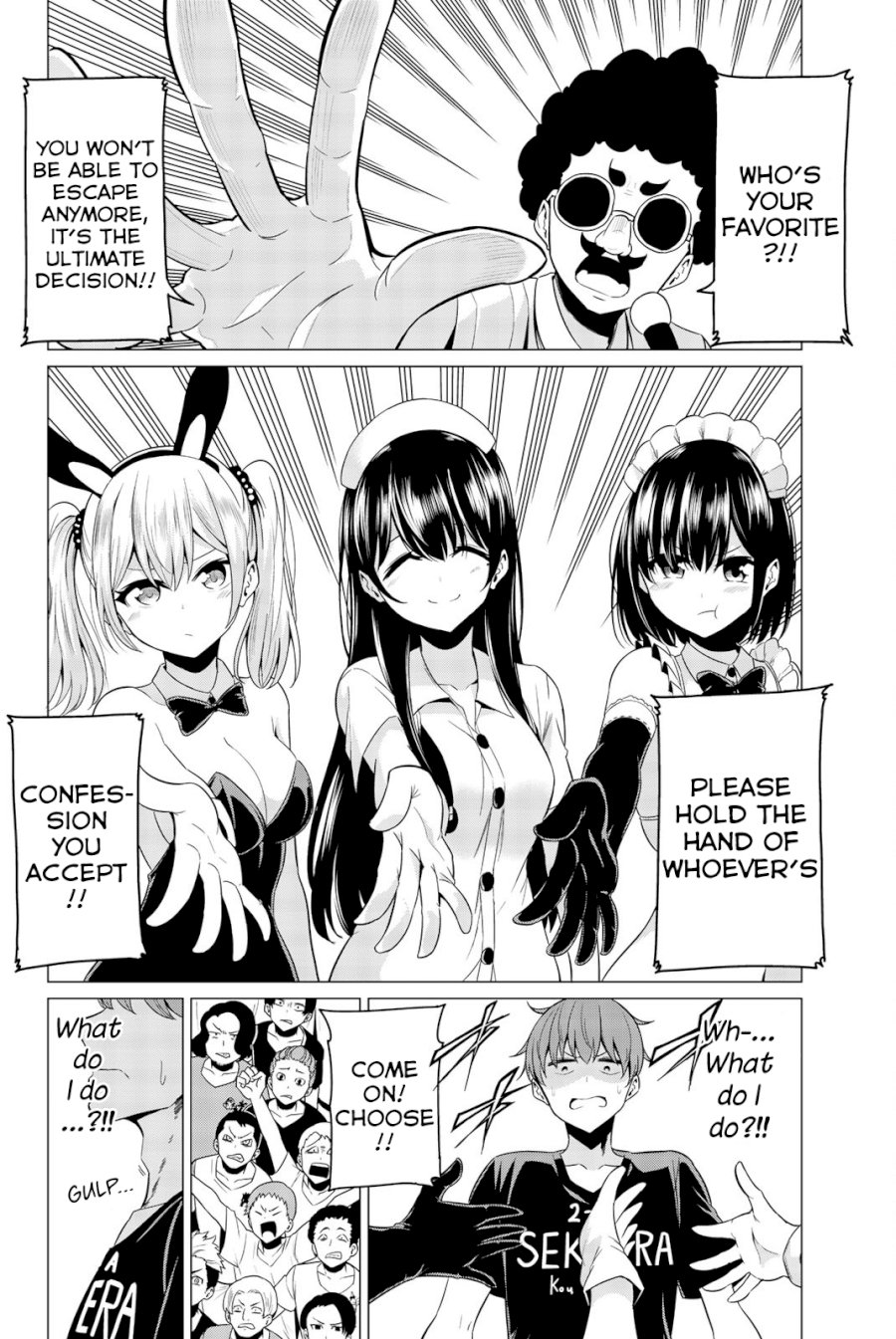 Sekai ka Kanojo ka Erabenai Chapter 27: The 27Th Decision: Let’S Settle This Page 8