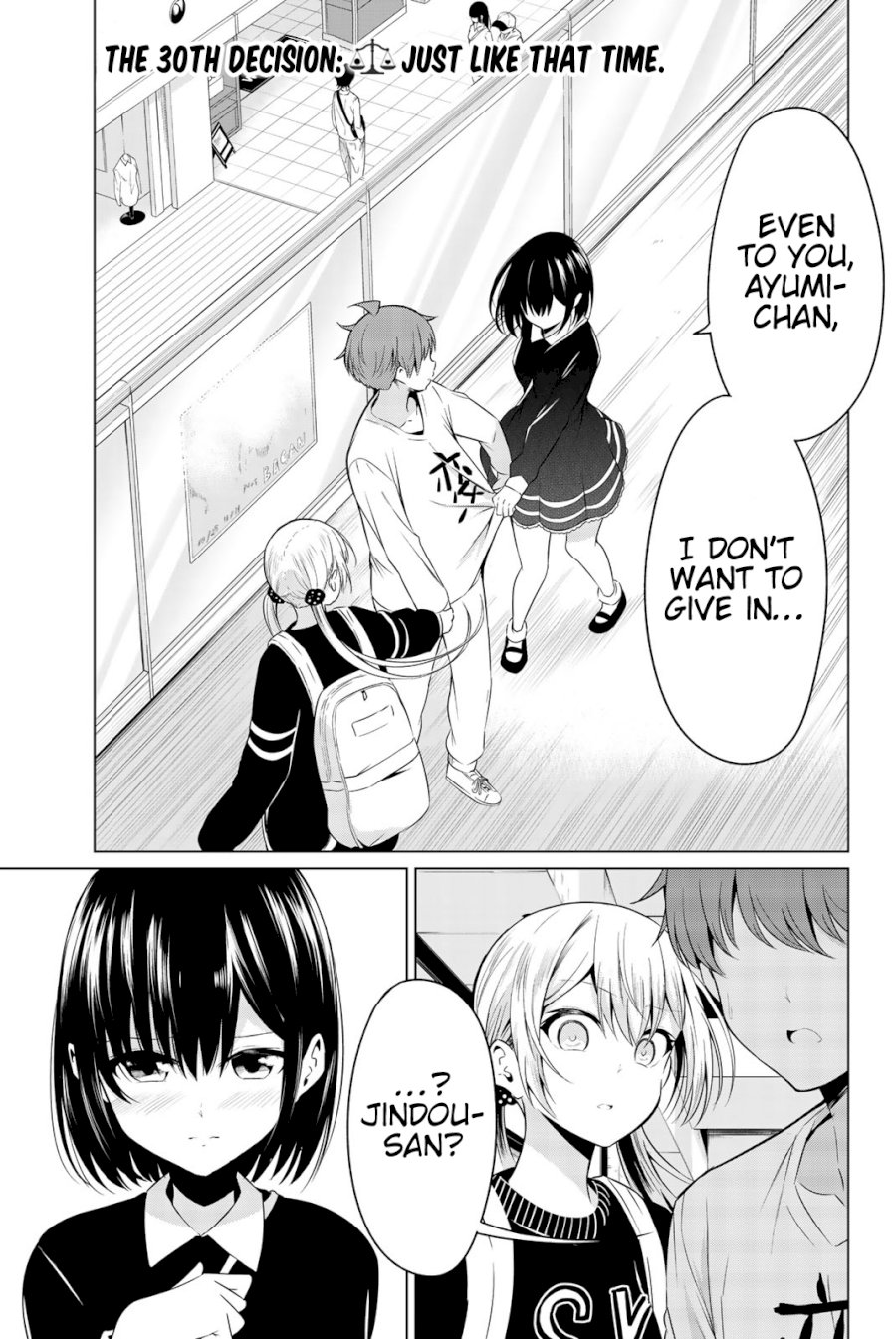 Sekai ka Kanojo ka Erabenai Chapter 30: The 30Th Decision: Just Like That Time. Page 7