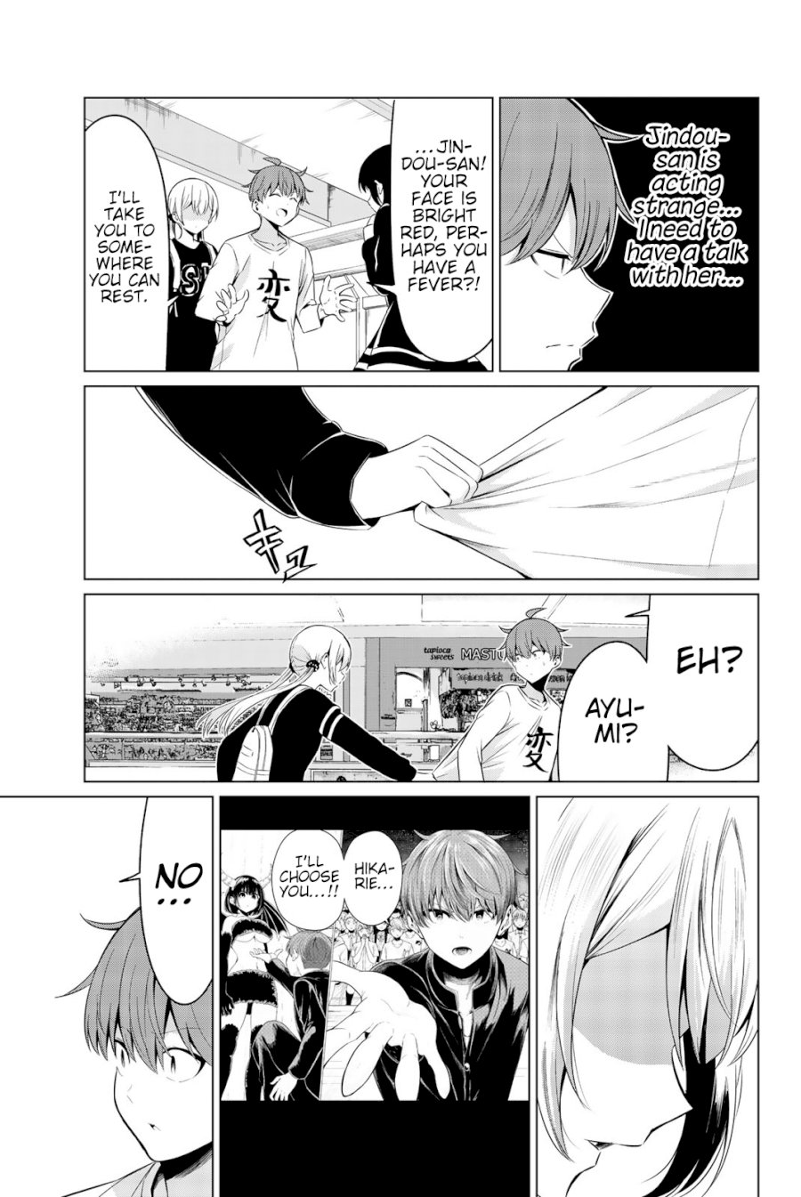 Sekai ka Kanojo ka Erabenai Chapter 30: The 30Th Decision: Just Like That Time. Page 9