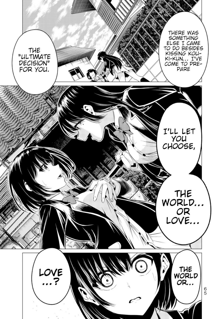 Sekai ka Kanojo ka Erabenai Chapter 31: The 31St Decision: Which Will You… Choose? Page 28