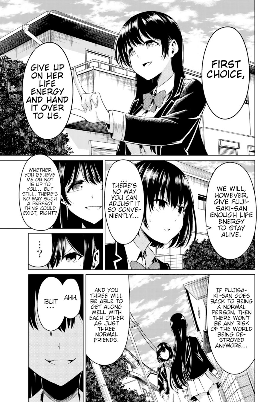 Sekai ka Kanojo ka Erabenai Chapter 31: The 31St Decision: Which Will You… Choose? Page 30