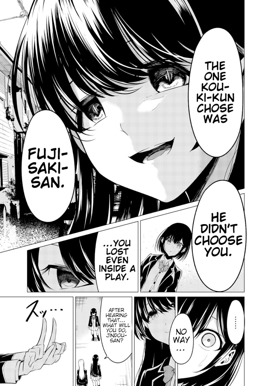 Sekai ka Kanojo ka Erabenai Chapter 31: The 31St Decision: Which Will You… Choose? Page 36