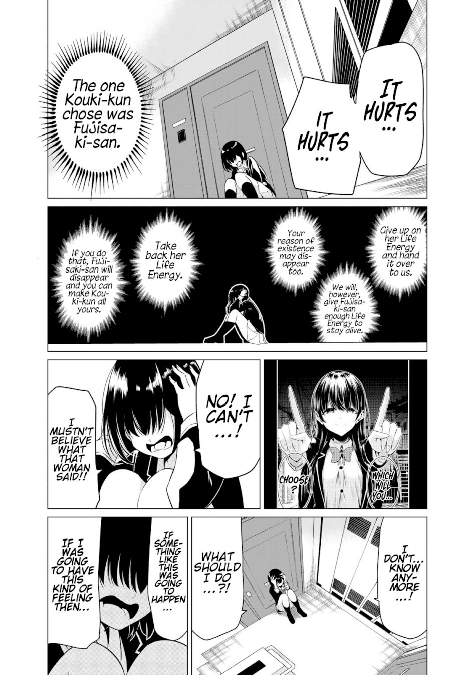Sekai ka Kanojo ka Erabenai Chapter 32: The 32Nd Decision: I Wish I Had Never Known… Page 10