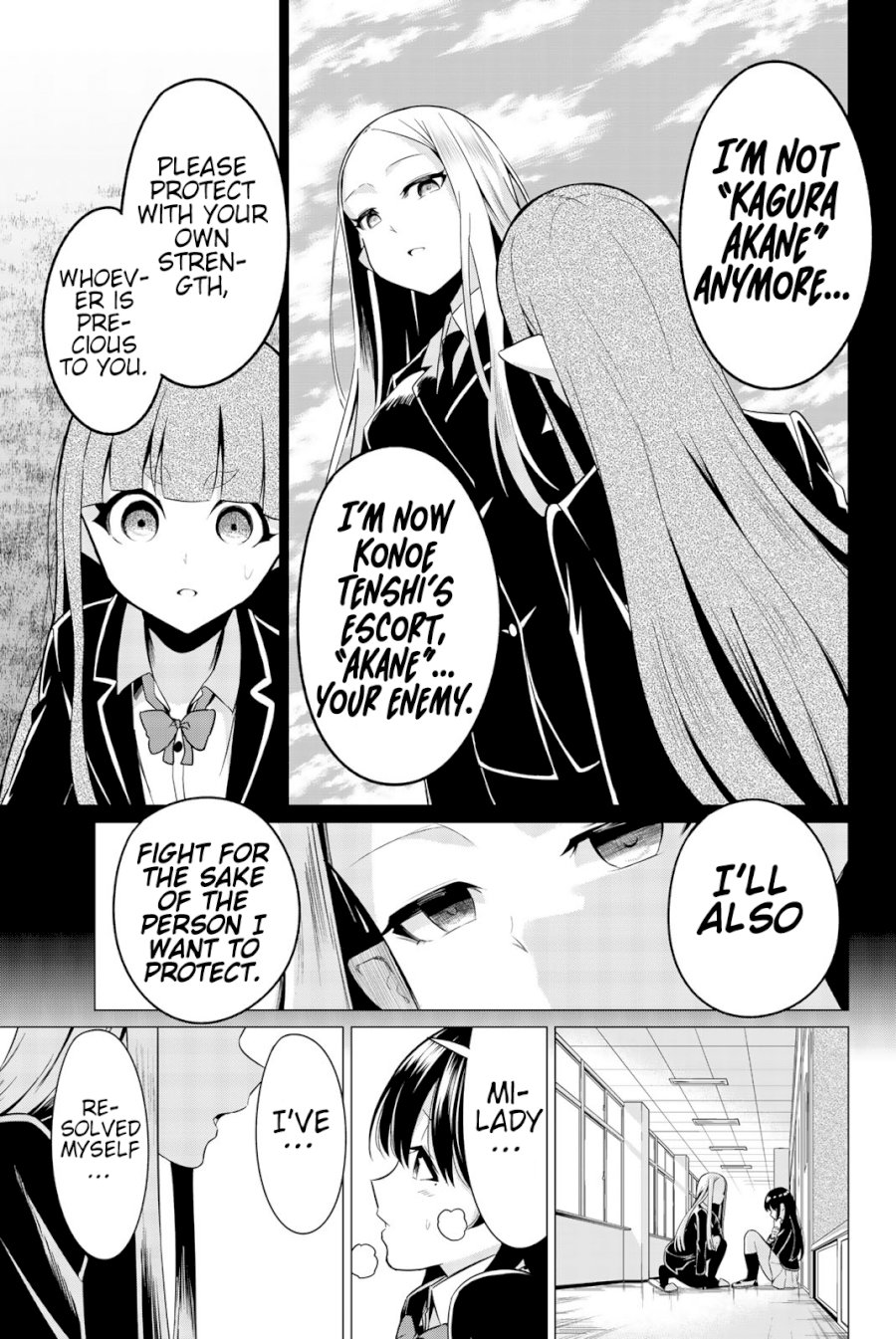 Sekai ka Kanojo ka Erabenai Chapter 32: The 32Nd Decision: I Wish I Had Never Known… Page 32