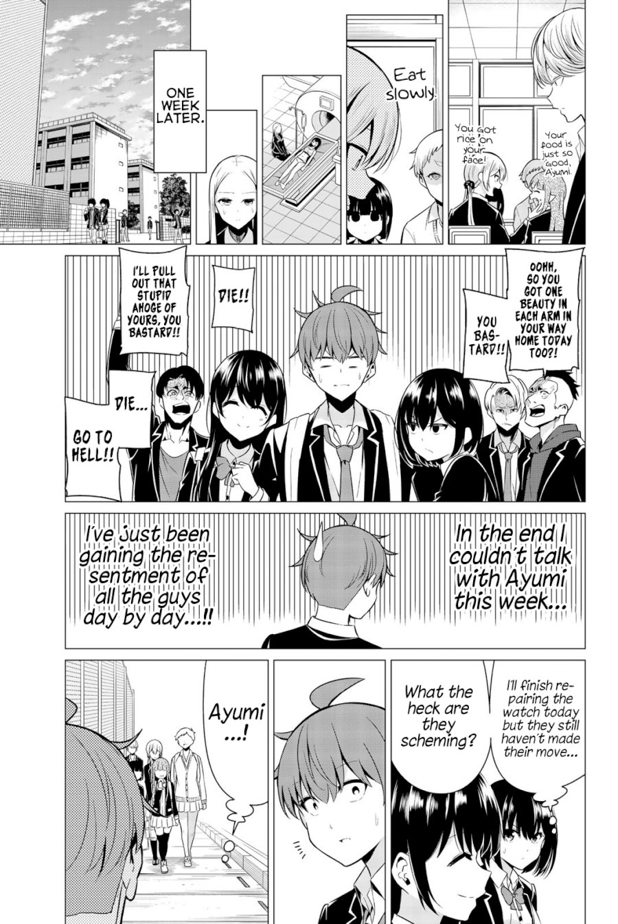 Sekai ka Kanojo ka Erabenai Chapter 33: The 33Rd Decision: Don’T Leave Me Alone. Page 18