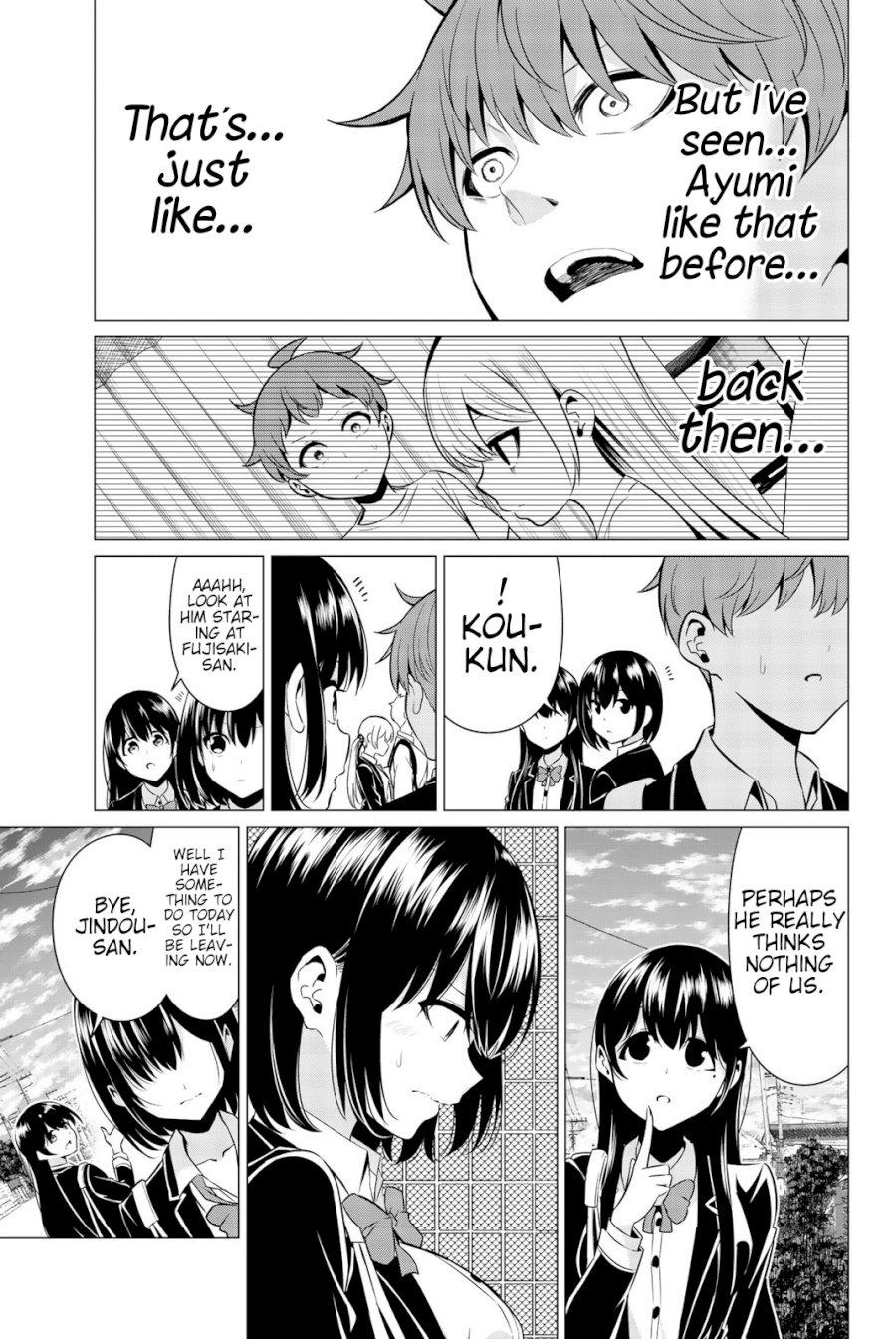 Sekai ka Kanojo ka Erabenai Chapter 33: The 33Rd Decision: Don’T Leave Me Alone. Page 20