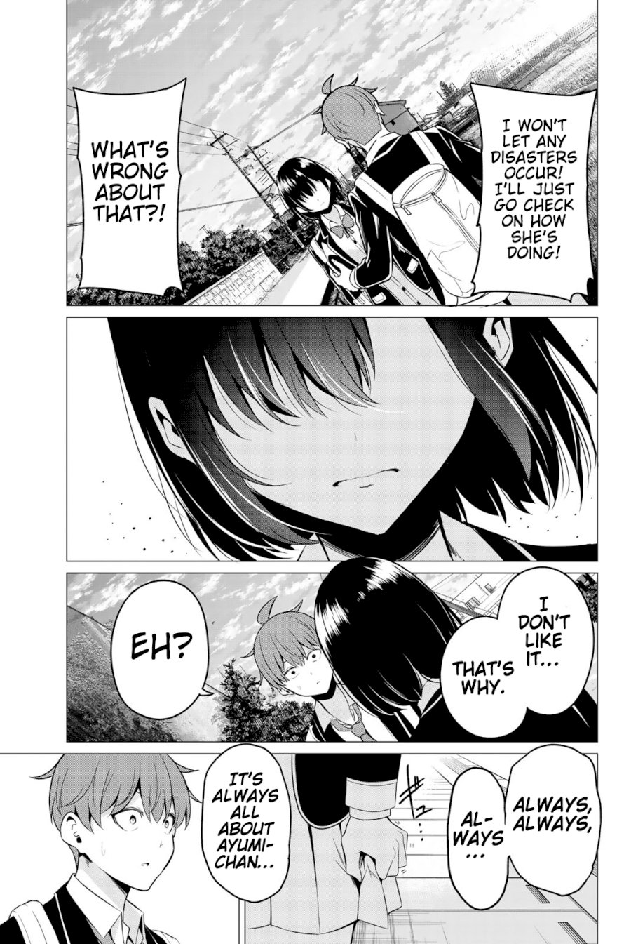 Sekai ka Kanojo ka Erabenai Chapter 33: The 33Rd Decision: Don’T Leave Me Alone. Page 22