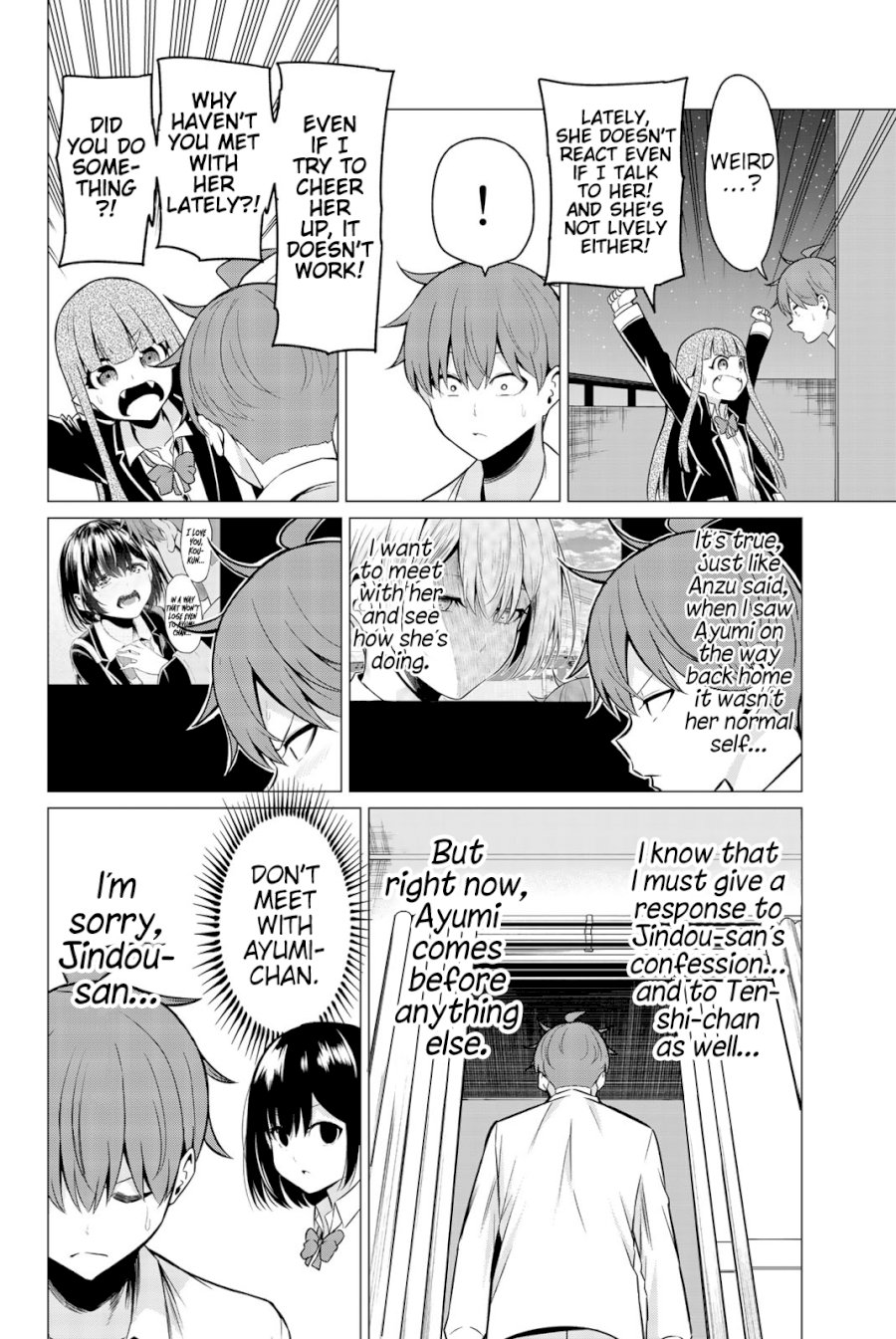 Sekai ka Kanojo ka Erabenai Chapter 33: The 33Rd Decision: Don’T Leave Me Alone. Page 28