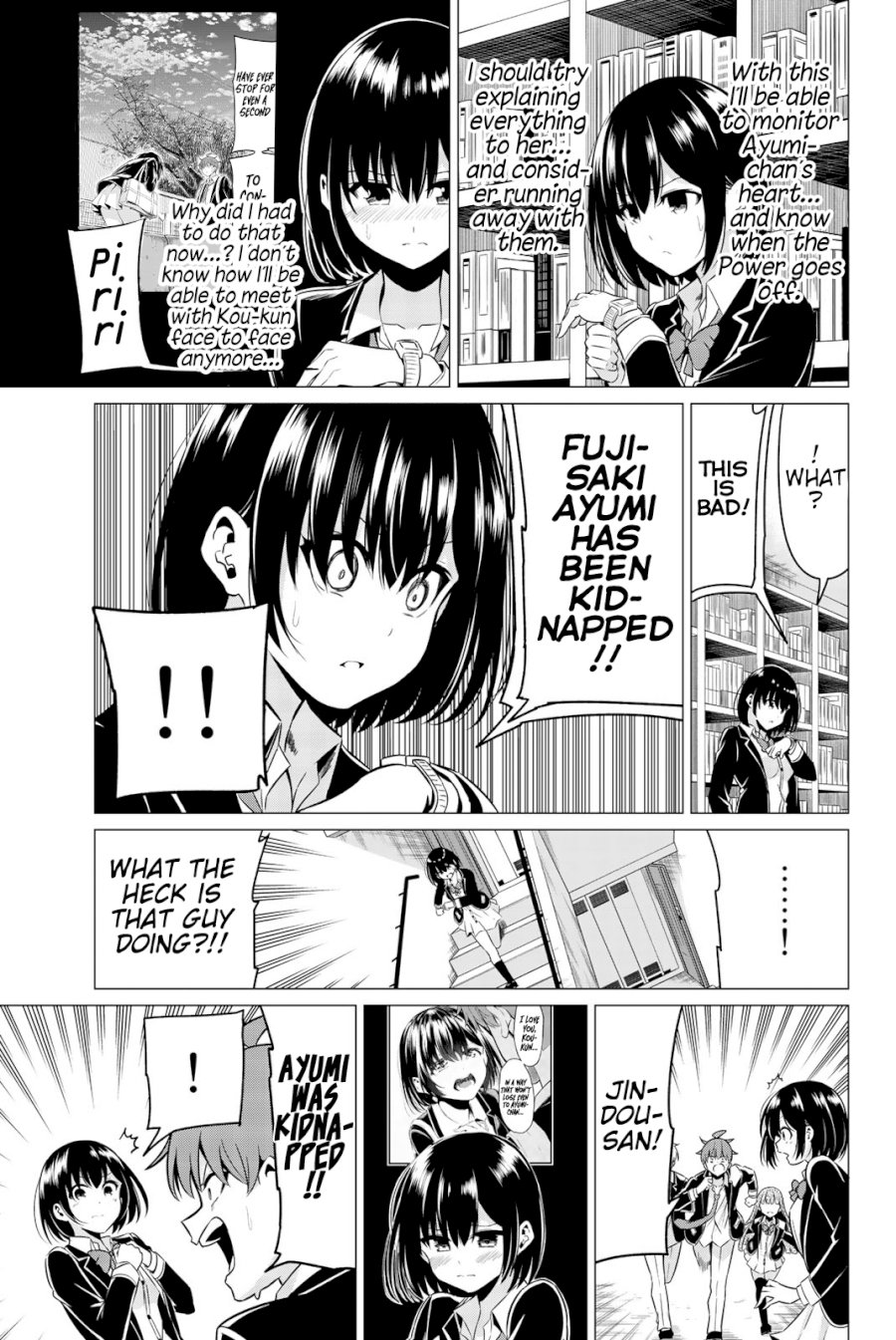 Sekai ka Kanojo ka Erabenai Chapter 33: The 33Rd Decision: Don’T Leave Me Alone. Page 31