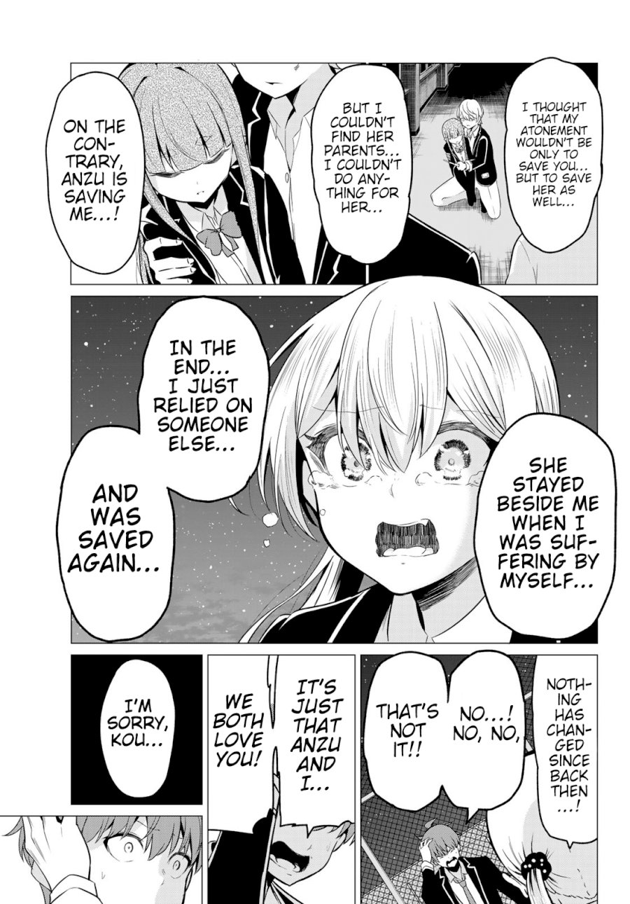 Sekai ka Kanojo ka Erabenai Chapter 35: The 35Th Decision: Someone Who Should Be Happy Page 34