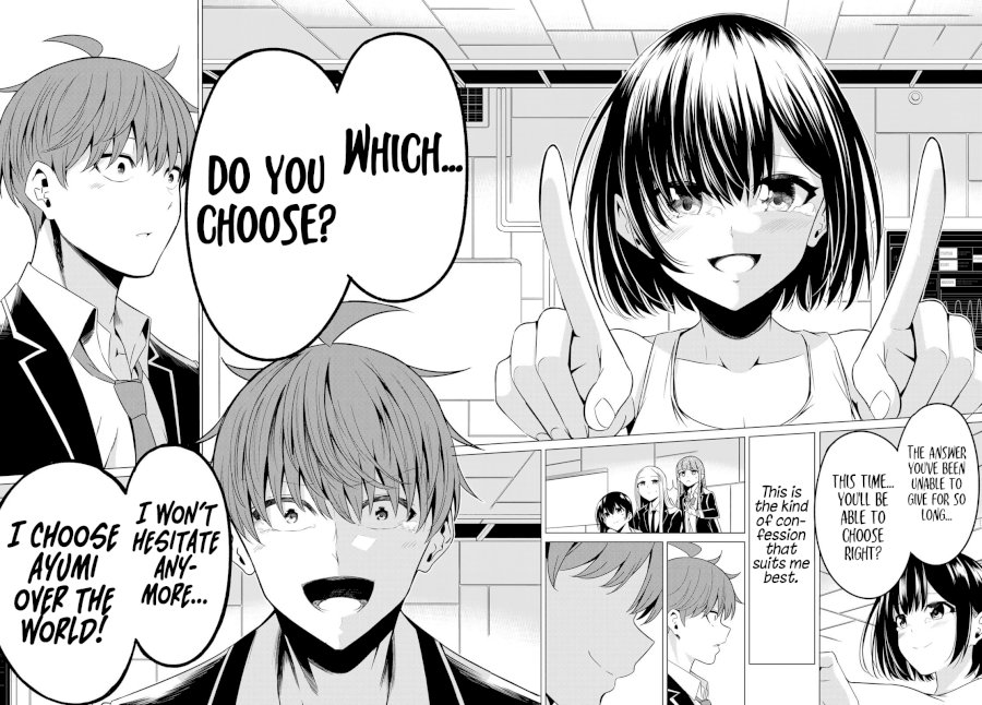 Sekai ka Kanojo ka Erabenai Chapter 38: The 38Th Decision: This Time… You’Ll Be Able To Choose Right? Page 28