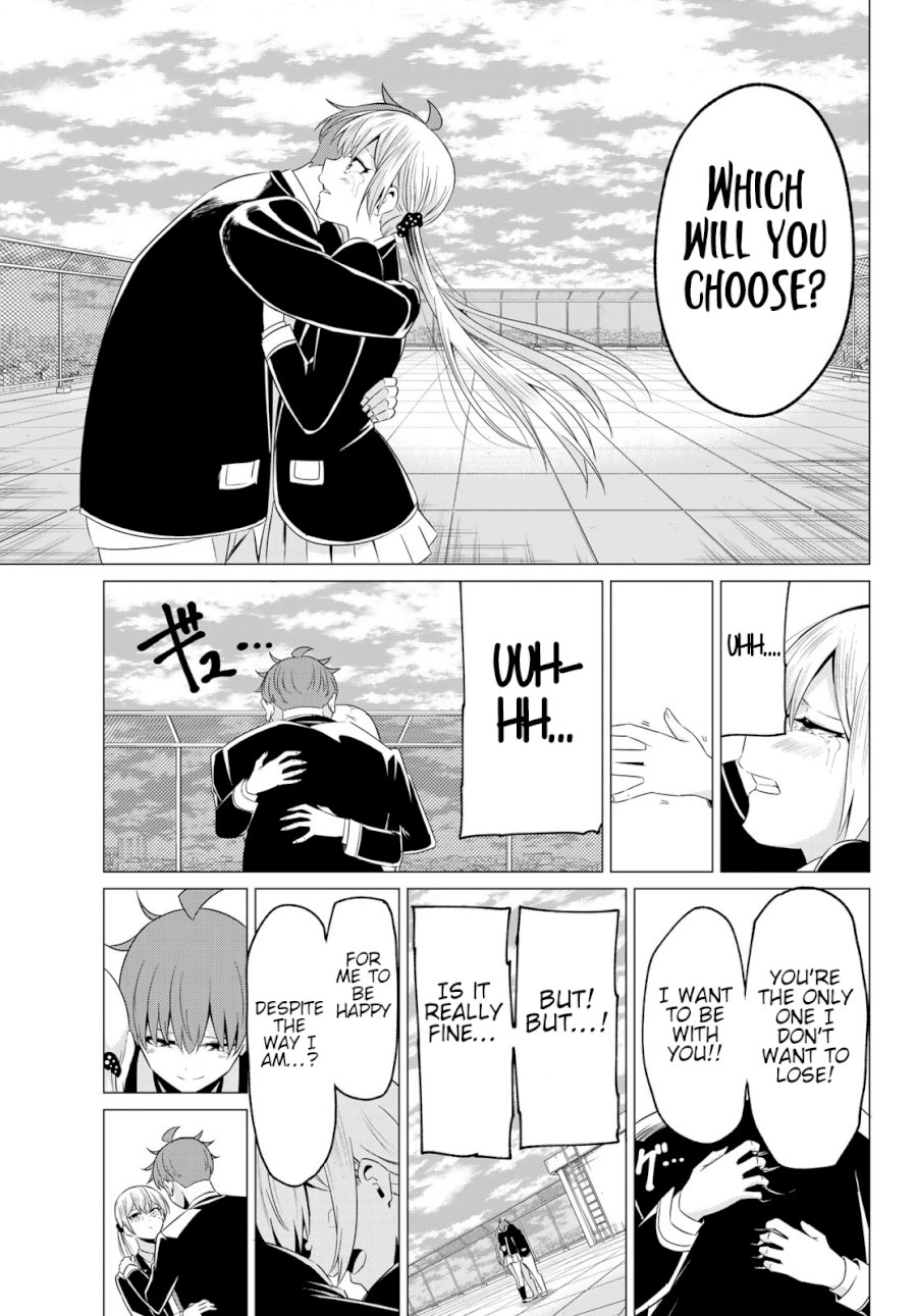 Sekai ka Kanojo ka Erabenai Chapter 40: The 40Th Decision: The Ultimate Decision Page 23