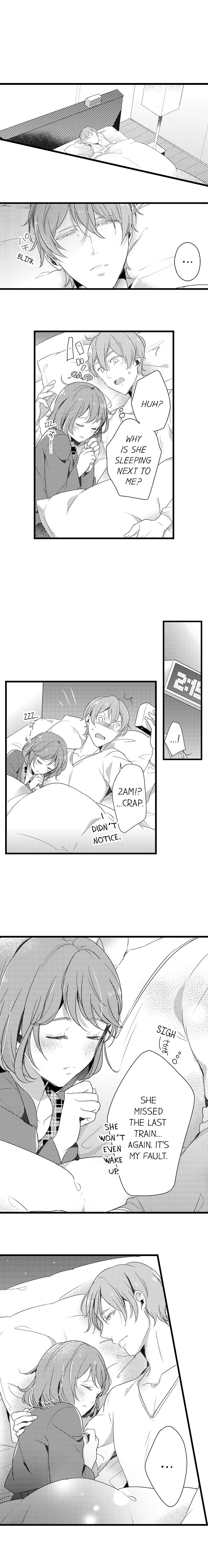 A Hot Night With My Boss in a Capsule Hotel Chapter 15 Page 3