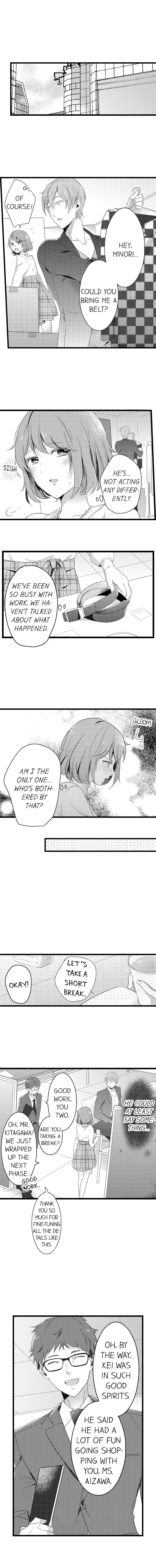 A Hot Night With My Boss in a Capsule Hotel Chapter 16 Page 6
