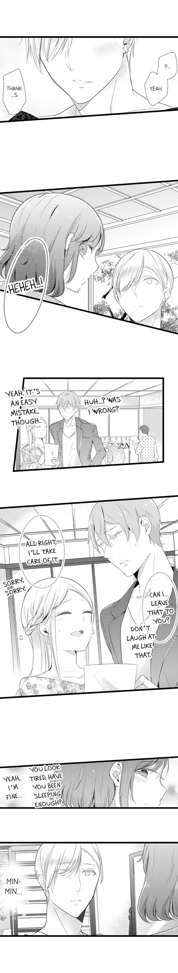 A Hot Night With My Boss in a Capsule Hotel Chapter 38 Page 9