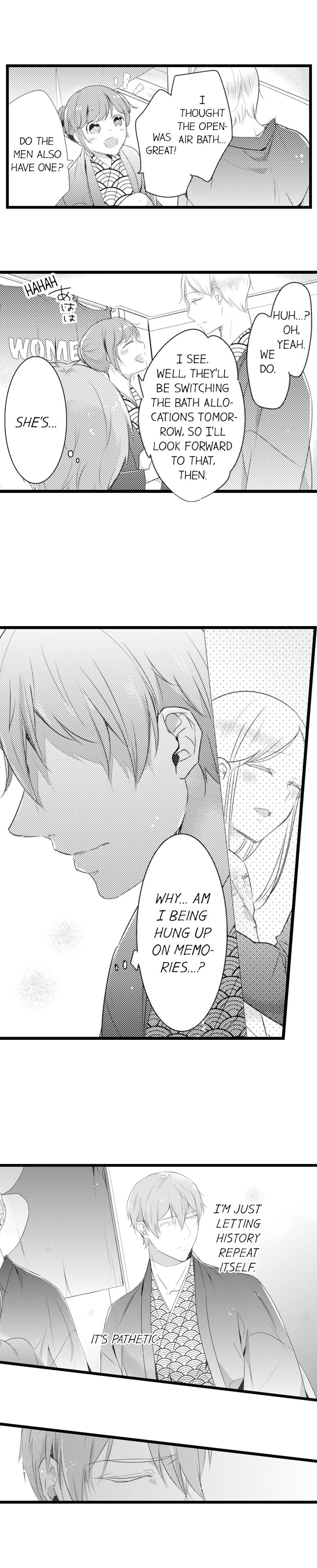 A Hot Night With My Boss in a Capsule Hotel Chapter 44 Page 3