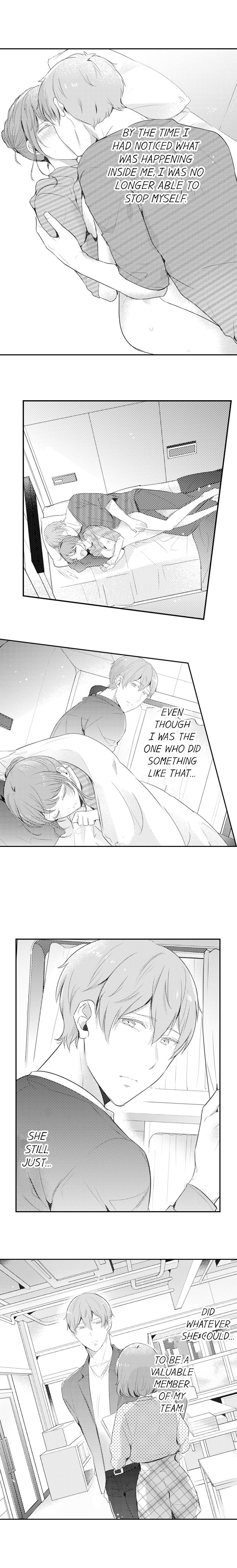 A Hot Night With My Boss in a Capsule Hotel Chapter 49 Page 3