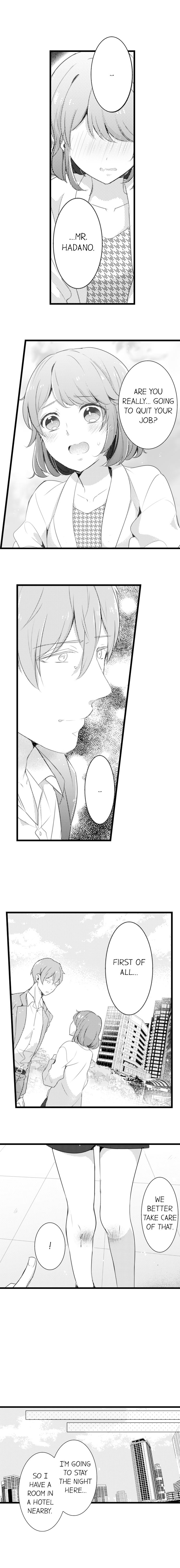 A Hot Night With My Boss in a Capsule Hotel Chapter 50 Page 7