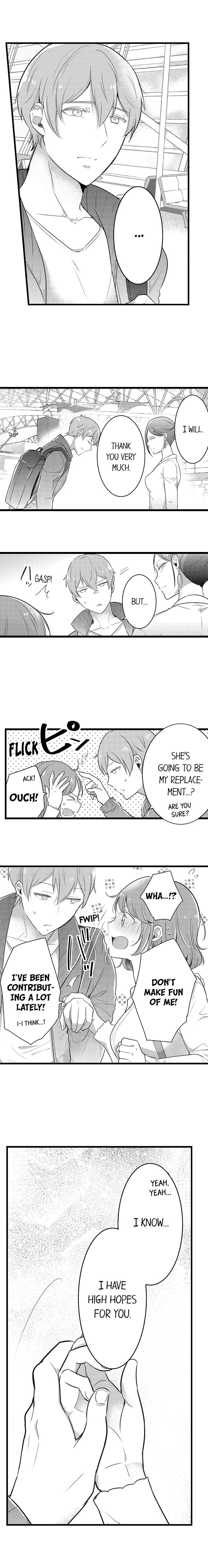 A Hot Night With My Boss in a Capsule Hotel Chapter 56 Page 4