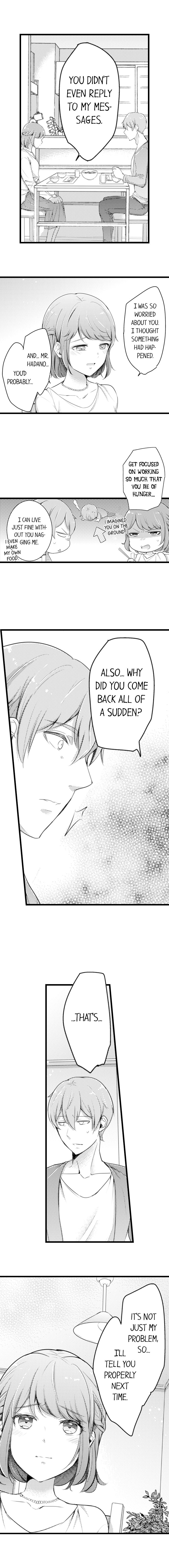 A Hot Night With My Boss in a Capsule Hotel Chapter 58 Page 8