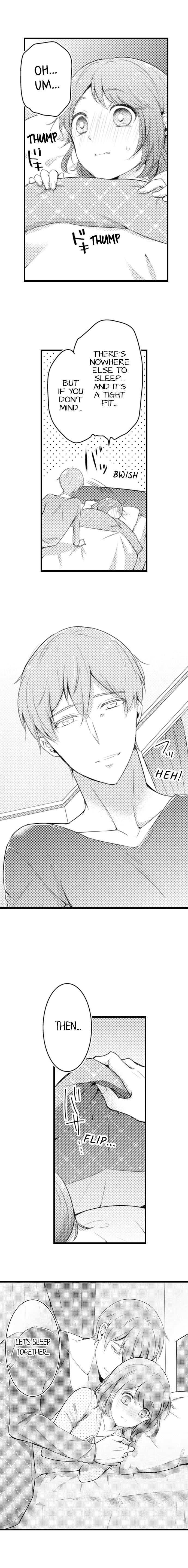 A Hot Night With My Boss in a Capsule Hotel Chapter 59 Page 9