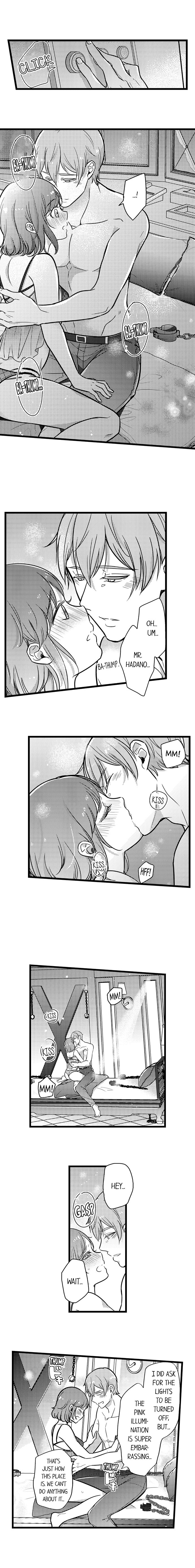 A Hot Night With My Boss in a Capsule Hotel Chapter 81 Page 8