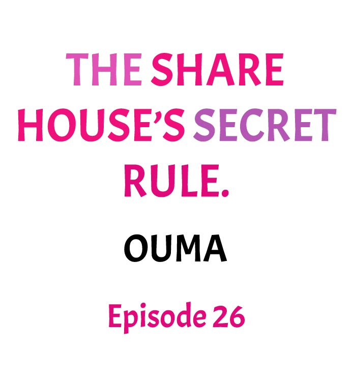 The Share House’s Secret Rule Chapter 26 Page 1