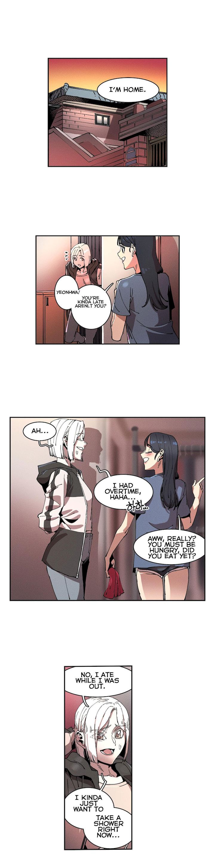 White Angels Get No Rest Chapter 8 Page 1